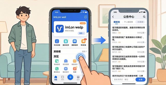 imToken钱包App公告中心入口_如何从imtoken钱包下载网址获取最新公告？_imToken官网查看公告